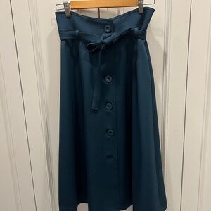 Italian brand QL2 midi wool skirt